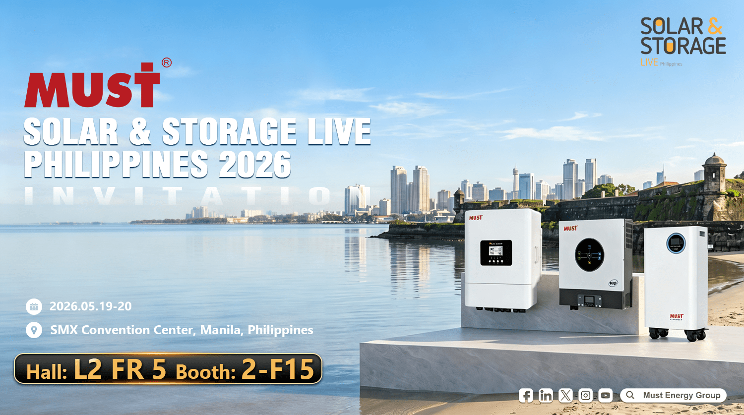 MUST Energy Showcases Integrated Solar and Storage Solutions at Solar & Storage Live Philippines 2026